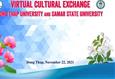 Virtual Cultural Exchange between  Dong Thap University and Samar State University, the Philippines