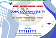 Sắp diễn ra: Trường Đại học Đồng Tháp hân hoan chào đón sinh viên quốc tế đến tham gia Chương trình trao đổi sinh viên sư phạm Đông Nam Á 2025 – Đợt 1