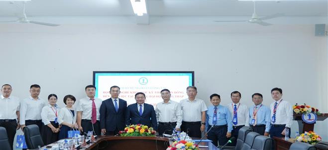 Tiếp và làm việc với Đoàn công tác Học viện Nghề Khoa học Kỹ thuật Sơn Đông (Trung Quốc)