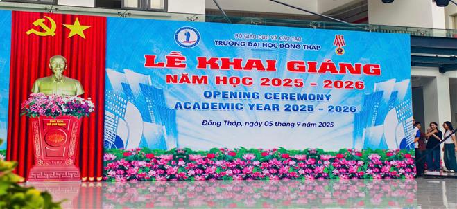 Festive Opening Ceremony Marks Start of 2025–2026 Academic Year at Dong Thap University