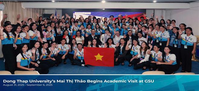 Dong Thap University’s Lecturer Makes a Mark in Vietnam – Philippines Cultural Exchange